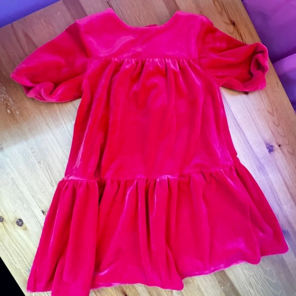 Hanna Anderson velour dress bundle